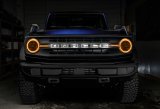 Oracle 21-22 Ford Bronco Headlight Halo Kit w/DRL Bar - Base Headlights -w/No Controller thumbnail 9
