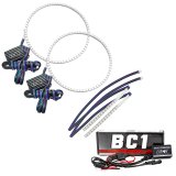 Oracle 21-22 Ford Bronco Headlight Halo Kit w/DRL Bar - Base Headlights -w/BC1 Controller thumbnail 3
