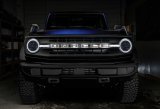 Oracle 2122 Ford Bronco Headlight Halo Kit w/DRL Bar Base Headlights w/Simple Control thumbnail 2