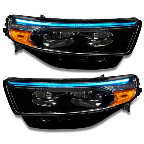 Oracle 20-22 Ford Explorer Dynamic RGB Headlight DRL Upgrade Kit - ColorSHIFT - Dynamic thumbnail 2