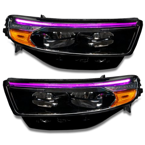 Oracle 20-22 Ford Explorer Dynamic RGB Headlight DRL Upgrade Kit - ColorSHIFT - Dynamic thumbnail 4