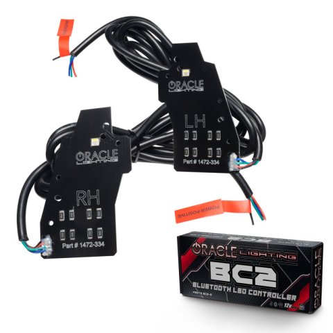 Oracle 20-22 Ford Explorer Dynamic RGB Headlight DRL Kit - - w/ BC1 Controller thumbnail 1