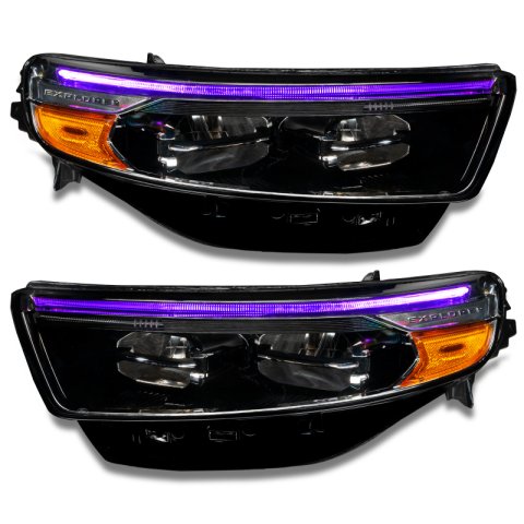 Oracle 20-22 Ford Explorer Dynamic RGB Headlight DRL Kit - - w/ BC1 Controller thumbnail 7
