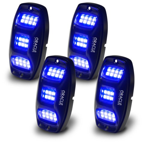 Oracle Underbody RGB+W Wheel Well Rock Light Kit - 4 PCS - ColorSHIFT thumbnail 5