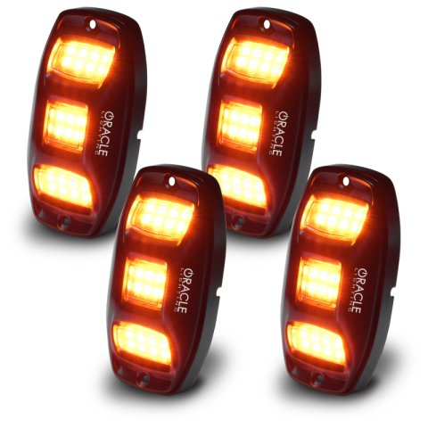Oracle Underbody RGB+W Wheel Well Rock Light Kit - 4 PCS - ColorSHIFT thumbnail 6