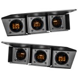 Oracle High 21-22 Ford Bronco Triple LED Fog Light kit for Steel Bumper thumbnail 1