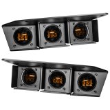 Oracle High 21-22 Ford Bronco Triple LED Fog Light kit for Steel Bumper thumbnail 2