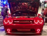 Oracle Dodge Challenger 08-14 LED Fog Halo Kit - UV/Purple thumbnail 6