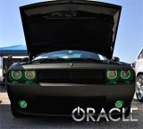 Oracle Dodge Challenger 08-14 LED Fog Halo Kit - Blue thumbnail 5