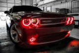Oracle Dodge Challenger 08-14 LED Waterproof Halo Kit - Red thumbnail 8