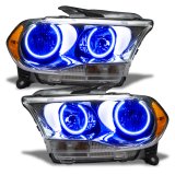 Oracle 11-13 Dodge Durango SMD HL Halogen - Chrome - Blue thumbnail 2