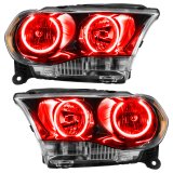 Oracle 11-13 Dodge Durango SMD HL Halogen - Black - Red thumbnail 4