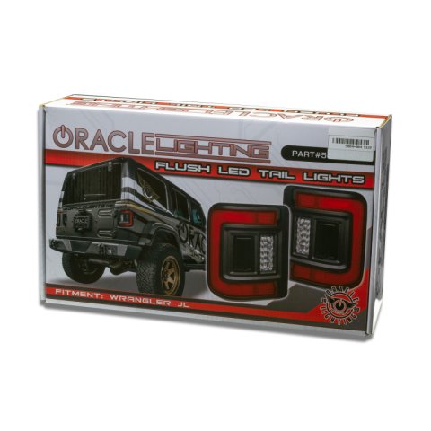 Oracle 2018+ Jeep Wrangler Rubicon/Sport LED Flush Mount Tail Light - Tinted thumbnail 3