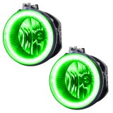 Oracle Lighting 07-09 Chrysler Aspen Pre-Assembled LED Halo Fog Lights -Green thumbnail 2