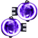 Oracle Lighting 06-08 Dodge Ram Pre-Assembled LED Halo Fog Lights -UV/Purple thumbnail 2