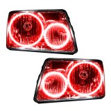 Oracle Lighting 01-11 Ford Ranger Pre-Assembled LED Halo Headlights -Red thumbnail 2