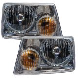 Oracle Lighting 01-11 Ford Ranger Pre-Assembled LED Halo Headlights -Red thumbnail 3