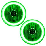 Oracle Lighting 07-09 Jeep Patriot Pre-Assembled LED Halo Fog Lights -Green thumbnail 2