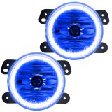 Oracle Lighting 07-09 Jeep Wrangler JK Pre-Assembled LED Halo Fog Lights -Blue thumbnail 1