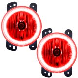Oracle Lighting 07-09 Jeep Wrangler JK Pre-Assembled LED Halo Fog Lights -Red thumbnail 7