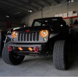 Oracle Lighting 07-09 Jeep Wrangler JK Pre-Assembled LED Halo Fog Lights -Amber thumbnail 9