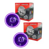 Oracle Lighting 97-06 Jeep Wrangler TJ Pre-Assembled LED Halo Headlights -UV/Purple thumbnail 3