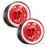 Oracle Lighting 03-04 Lincoln Navigator Pre-Assembled LED Halo Fog Lights -Red thumbnail 2