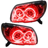 Oracle Lighting 06-09 Toyota 4-Runner Sport Pre-Assembled LED Halo Headlights -Red thumbnail 1