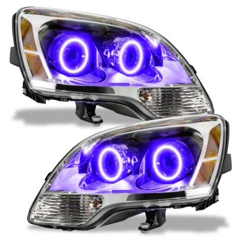 Oracle Lighting 08-12 GMC Acadia Non-HID Pre-Assembled LED Halo Headlights-UV/Purple thumbnail 1