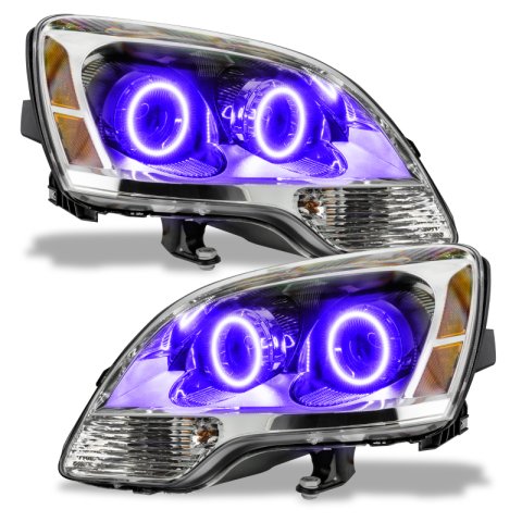 Oracle Lighting 08-12 GMC Acadia Non-HID Pre-Assembled LED Halo Headlights-UV/Purple thumbnail 6