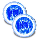Oracle Lighting 08 Ford Explorer Sport Trac Pre-Assembled LED Halo Fog Lights -Blue thumbnail 1