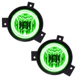 Oracle Lighting 01-03 Ford Ranger Pre-Assembled LED Halo Fog Lights -Green thumbnail 2
