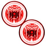 Oracle Lighting 08-11 Ford Ranger Pre-Assembled LED Halo Fog Lights -Red thumbnail 2