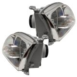 Oracle Lighting 0506 Toyota Tundra Regular/Accessible PreAssembled Halo Headlights Red thumbnail 7