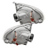 Oracle Lighting 0506 Toyota Tundra Regular/Accessible PreAssembled Halo Headlights Red thumbnail 8
