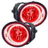 Oracle Lighting 01-02 Nissan Frontier Pre-Assembled LED Halo Fog Lights -Red thumbnail 1