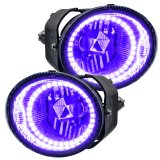 Oracle Lighting 01-02 Nissan Frontier Pre-Assembled LED Halo Fog Lights -UV/Purple thumbnail 1