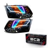 Oracle Lighting 09-18 RAM 1500 Sport Halo Headlights - Blk Housing w/BC1 Controller thumbnail 1