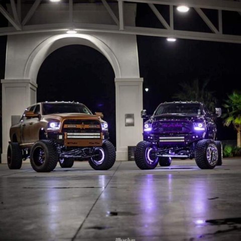 Oracle Ram 13-18 LED Projector Headlight Halo Kit - Blue thumbnail 2