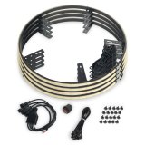 ORACLE Lighting LED Illuminated Wheel Rings - 16.5in PLASMA White thumbnail 1