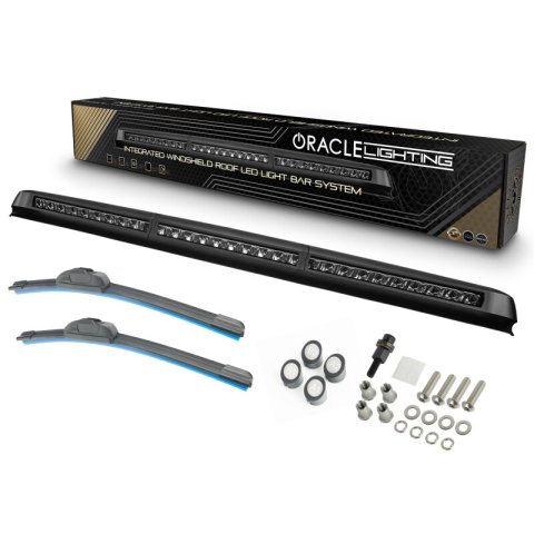 Oracle Jeep Wrangler JL/Gladiator JT Integrated Windshield LED Light Bar System thumbnail 1