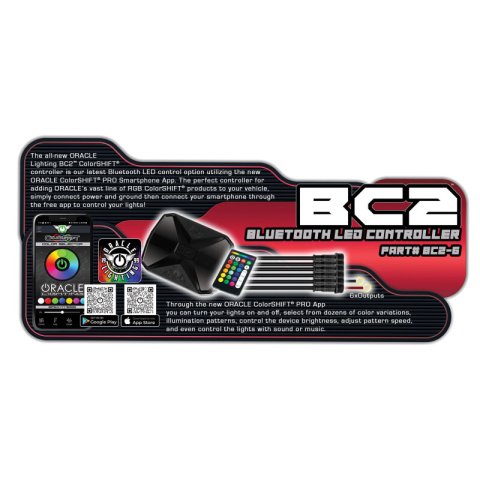 ORACLE Lighting BC2 Bluetooth ColorShift RGB LED Controller - 6 Output thumbnail 2