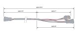 Oracle Trigger 14 Gauge Long Y Harness thumbnail 2