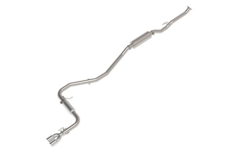 aFe POWER Takeda 2.5in 304 SS Cat-Back Exhaust w/ Polished Tips 22-25 Honda Civic L4-2.0L thumbnail 1