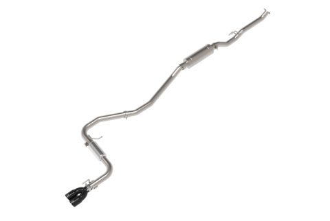 aFe POWER Takeda 2.5in 304 SS Cat-Back Exhaust w/ Black Tips 22-25 Honda Civic L4-2.0L thumbnail 1