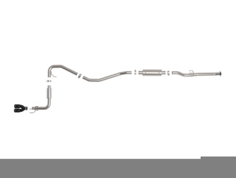aFe POWER Takeda 2.5in 304 SS Cat-Back Exhaust w/ Black Tips 22-25 Honda Civic L4-2.0L thumbnail 2