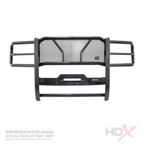 Westin Chevrolet Silverado 2500/3500 15-19 HDX Winch Mount Grille Guard (1x wes46-23785, 1x wes57-93785A)