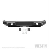 Westin Jeep Wrangler JK 07-18 WJ2 Rear Bumper w/ Tire Carrier (1x wes59-82015A, 1x wes59-82015B) thumbnail 3