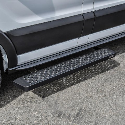 Westin 15-22 Ford Transit Van 150/250/350 Grate Steps Running Boards - Tex. Blk (1x wes27-81005, 1x wes27-2295) thumbnail 3