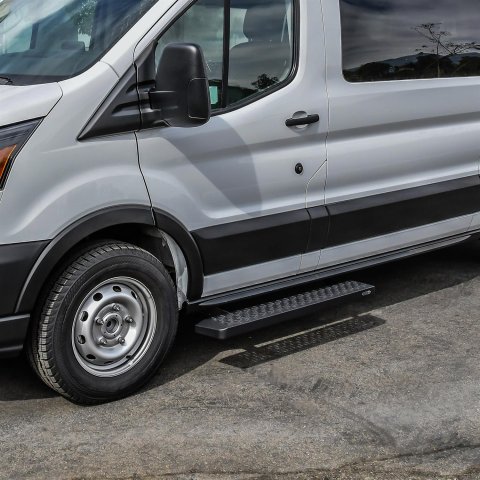 Westin 15-22 Ford Transit Van 150/250/350 Grate Steps Running Boards - Tex. Blk (1x wes27-81005, 1x wes27-2295) thumbnail 7
